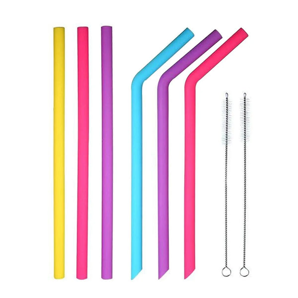 EcoSip™ Silicone Straws – The Sustainable Way to Sip