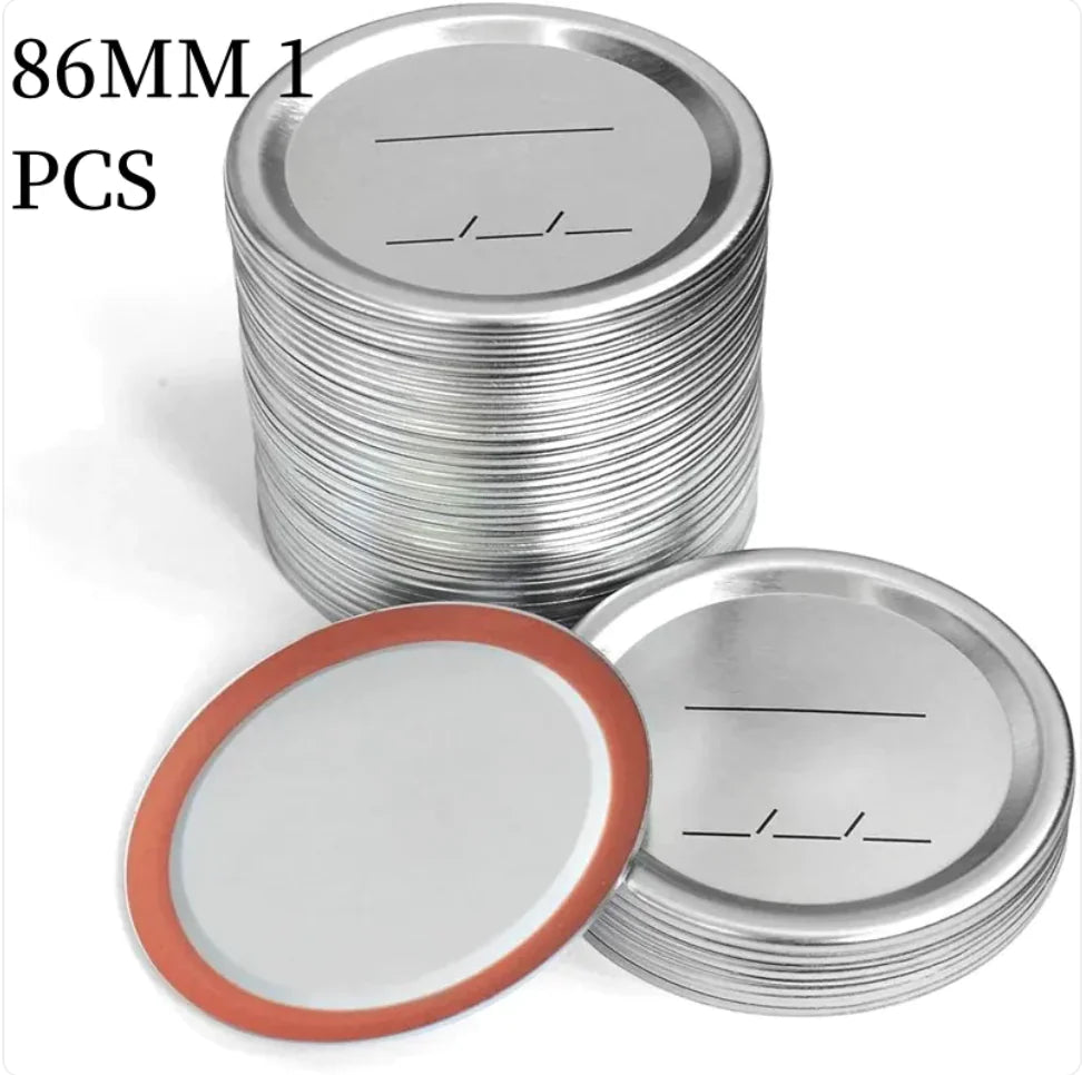 JarShield™ Mason Jar Lid with Split Tinplate Cover – Durable, Rust-Resistant Seal (70mm/86mm)