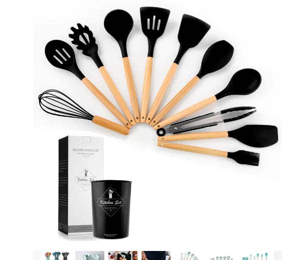 SafeChef™ Non-Stick Utensils – Cook Smarter, Protect Your Cookware