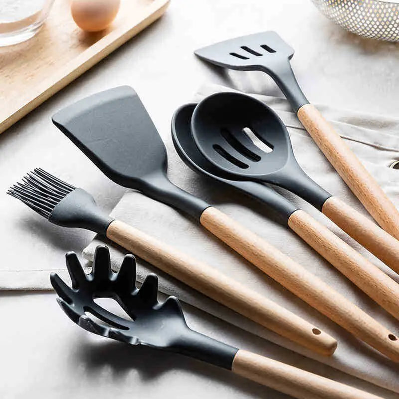 SafeChef™ Non-Stick Utensils – Cook Smarter, Protect Your Cookware