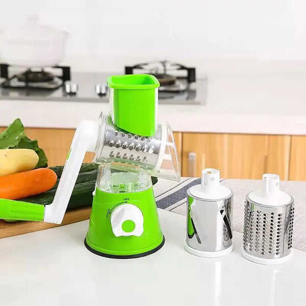 Easy Veggie Slicer™ – Effortless Slicing, Shredding & Grinding