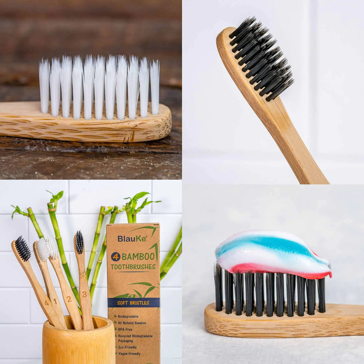 EcoBrush™ Bamboo Toothbrush Set – A Cleaner Smile, A Greener Planet