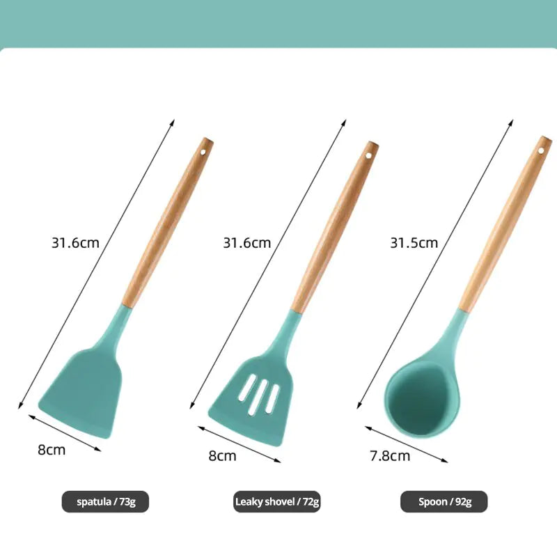 SafeChef™ Non-Stick Utensils – Cook Smarter, Protect Your Cookware