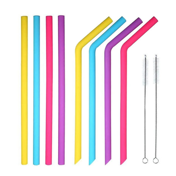 EcoSip™ Silicone Straws – The Sustainable Way to Sip