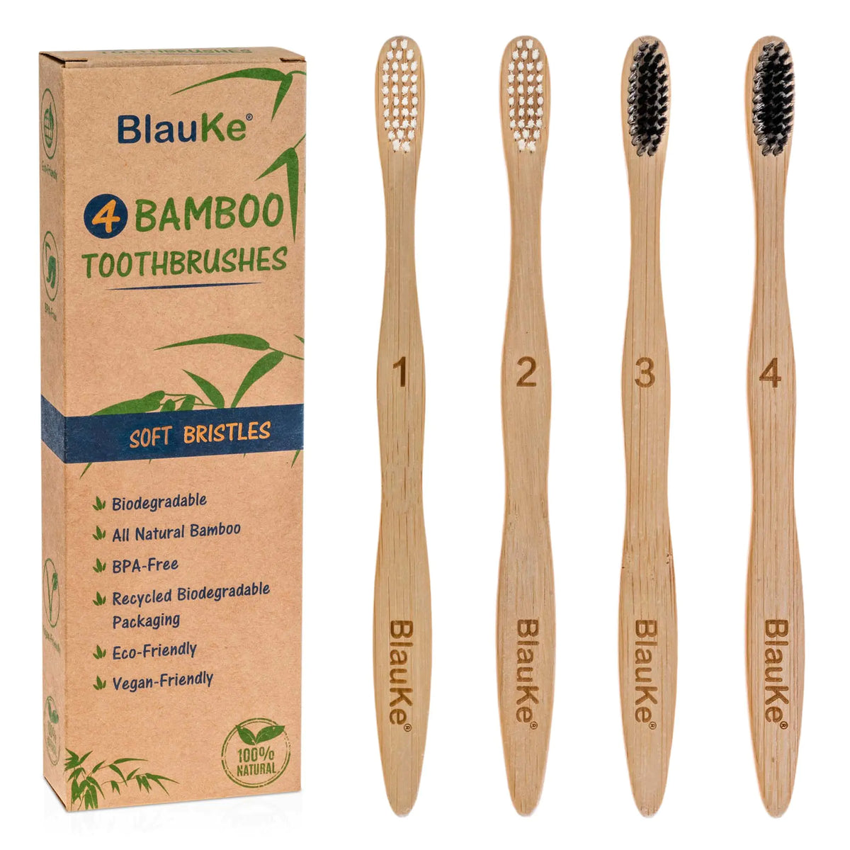 EcoBrush™ Bamboo Toothbrush Set – A Cleaner Smile, A Greener Planet