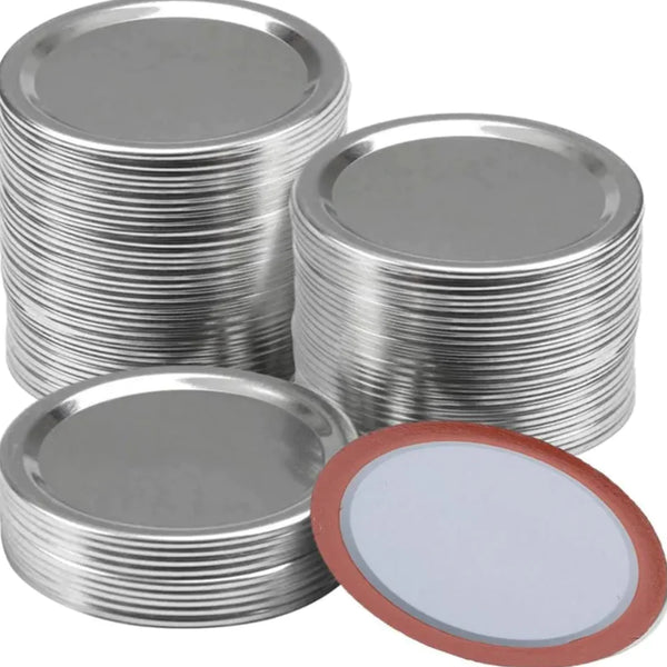 JarShield™ Mason Jar Lid with Split Tinplate Cover – Durable, Rust-Resistant Seal (70mm/86mm)