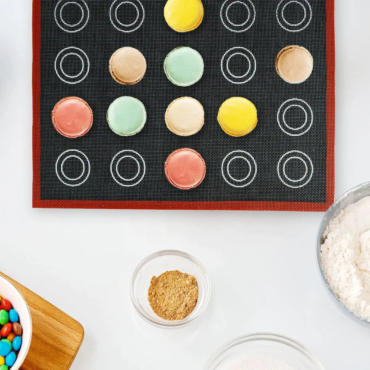 BakeEase™ Premium Silicone Baking Mats – 2-Piece Non-Stick Set for Easy, Mess-Free Baking