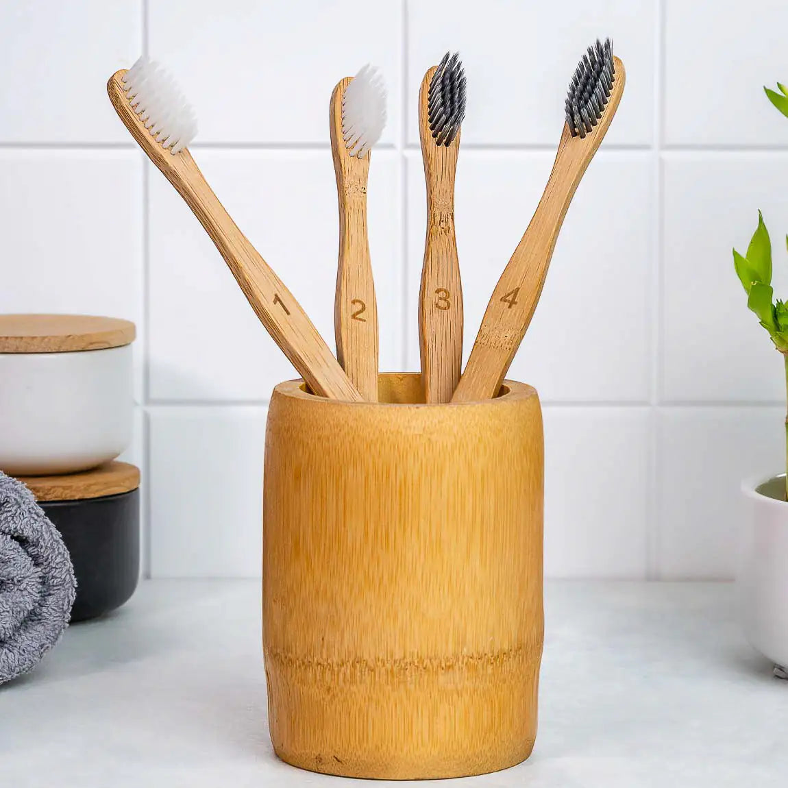 EcoBrush™ Bamboo Toothbrush Set – A Cleaner Smile, A Greener Planet